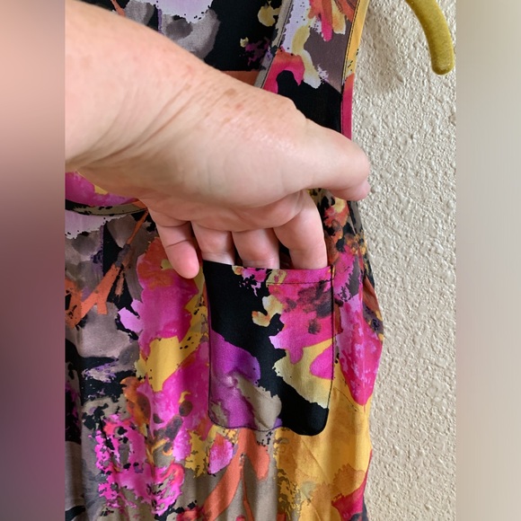 Tabitha by Anthropologie Marigold Silk Dress 🌴 - Picture 4 of 7